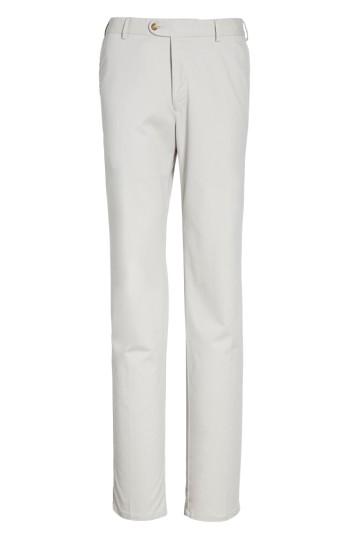 Men's Peter Millar Soft Touch Twill Shorts - Grey