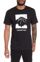 Men's Casual Industrees Rainier T-shirt - Black