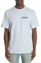 Men's Acne Studios Flower Crewneck T-shirt - Purple