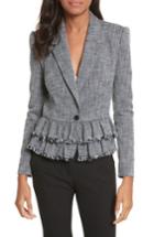 Women's Rebecca Taylor Slub Suiting Jacket - Grey