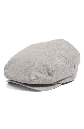 Men's Brixton Barrel Driving Cap - Grey