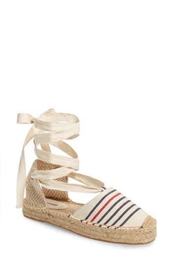 Women's Soludos Gladiator Sandal .5 M - Blue