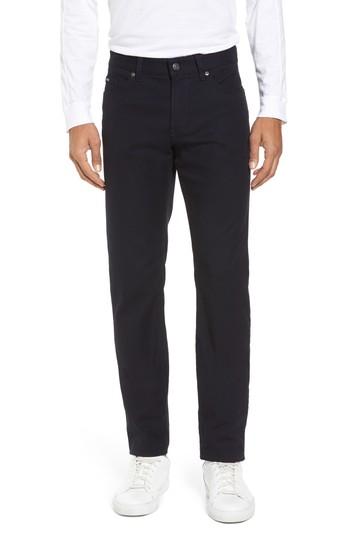 Men's Boss Delaware Slim Microtexture Five Pocket Pants X 34 - Blue
