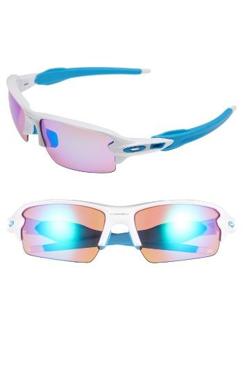 Women's Oakley Flak 2.0 61mm Sunglasses - Polished White/ Prizm