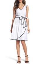 Women's Ellen Tracy Fit & Flare Dress - White
