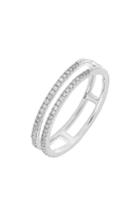 Women's Carriere Double Row Diamond Stack Ring (nordstrom Exclusive)