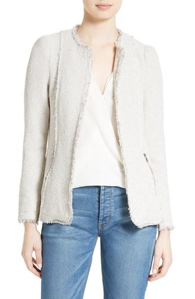 Women's Rebecca Taylor Stretch Tweed Jacket