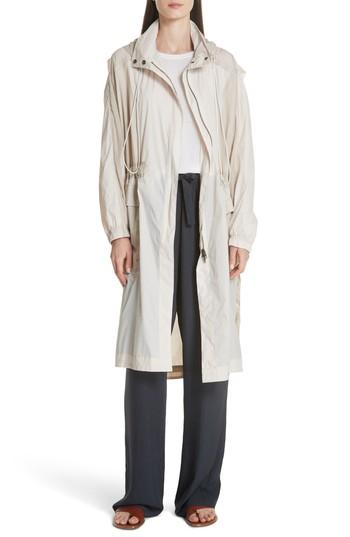 Women's Vince Lightweight Rain Coat - Beige