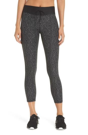 Women's The Upside Etoiles Compression Midi Leggings - Black