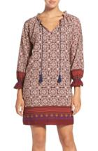 Women's Fraiche By J 'nora' Print Woven Shift Dress