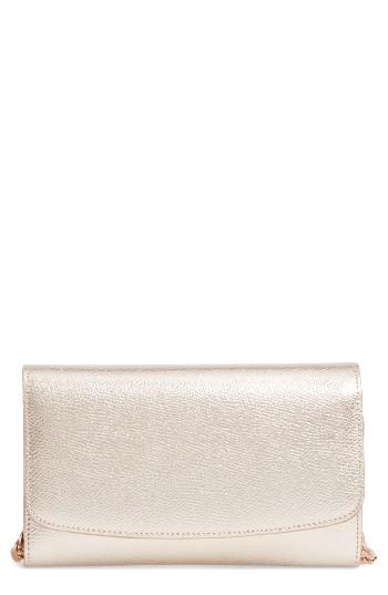 Women's Halogen Wallet On A Chain - Metallic
