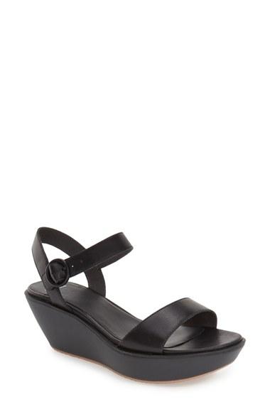 Women's Camper 'damas' Wedge Sandal Eu - Black