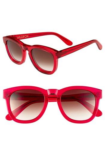Wildfox 'juliet' Sunglasses Red
