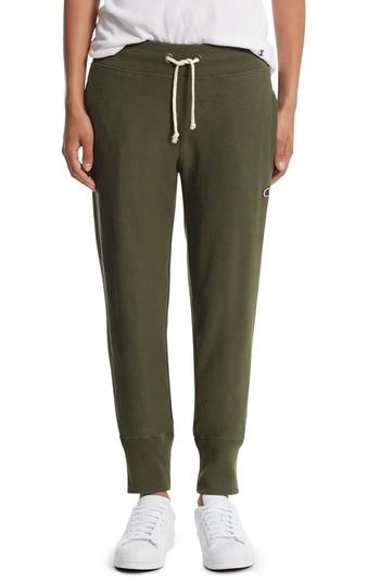 Women's Champion Reverse Weave Jogger Pants - Green