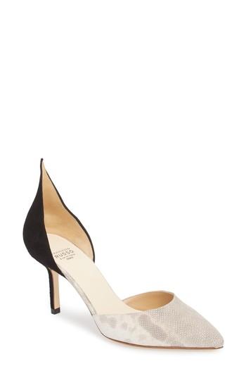 Women's Francesco Russo D'orsay Pump Us / 39eu - Black