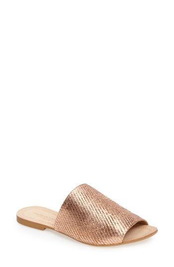 Women's Kristin Cavallari Bahiti Open Toe Slide M - Metallic