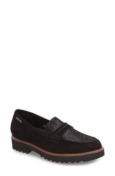 Women's Mephisto Sidney Penny Loafer M - Black