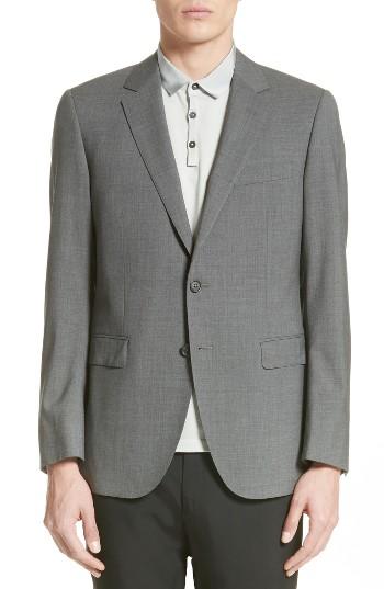 Men's Lanvin Tropical Wool Suit Jacket