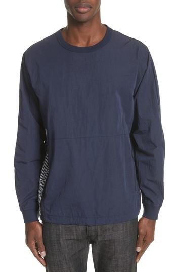 Men's Stone Island Marina Stripe Sweatshirt - Blue