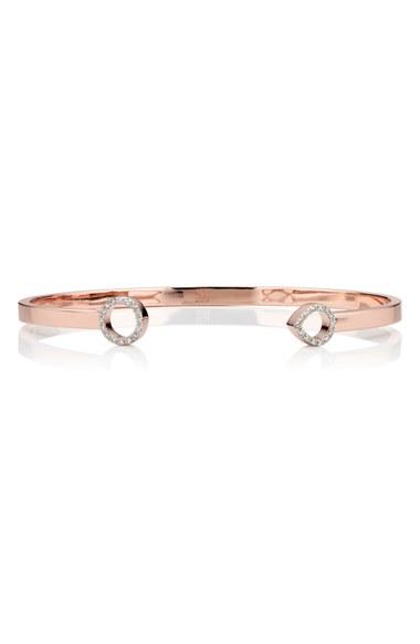 Women's Monica Vinader Naida Diamond Thin Cuff