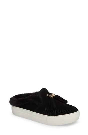 Women's Jslides Azul Tassel Slip-on Sneaker M - Black