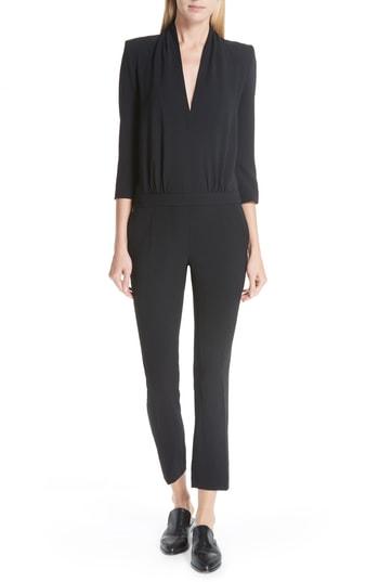 Women's Ba & Sh Cycy Bow Back Jumpsuit - Black