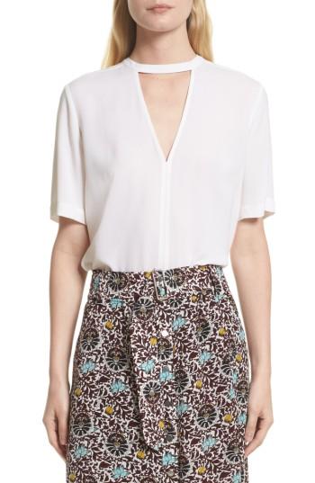 Women's A.l.c. Kai Silk Top - Ivory