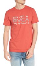 Men's Rvca Cut Graphic T-shirt, Size - Red