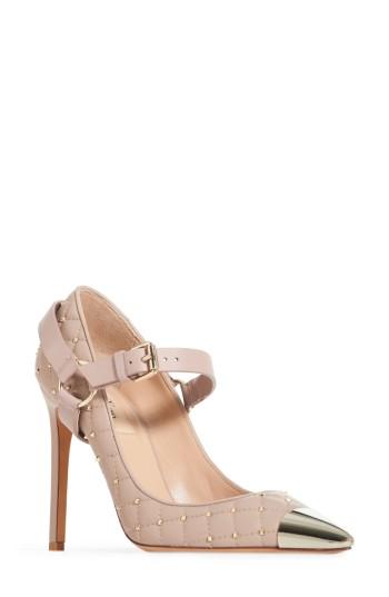 Women's Valentino Garavani Rockstud Spike Pump .5us / 37.5eu - Beige