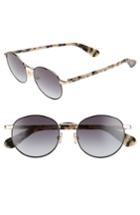Women's Kate Spade New York Adelais 50mm Round Sunglasses -