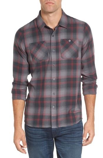 Men's Travis Mathew Matteson Plaid, Size - Grey