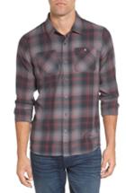 Men's Travis Mathew Matteson Plaid, Size - Grey