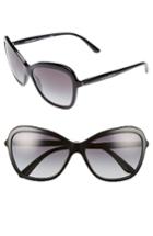 Women's Dolce & Gabbana 59mm Gradient Butterfly Sunglasses -