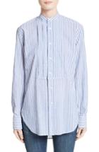 Women's Burberry Benfleet Stripe Cotton Top