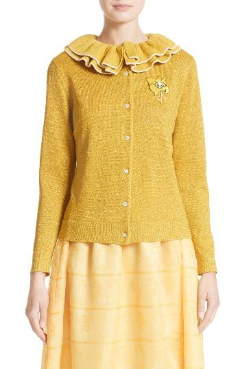 Women's Shrimps Primrose Cardigan - Yellow