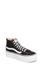 Women's Vans Sk8-hi Platform Sneaker .5 M - Black