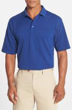 Men's Cutter & Buck 'championship' Classic Fit Drytec Golf Polo, Size - Blue (online Only)