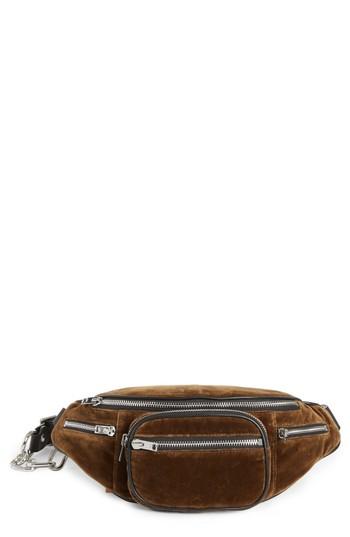 Alexander Wang Attica Velveteen Fanny Pack - Green