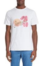 Men's A.p.c. Jamaica Floral Graphic T-shirt - White