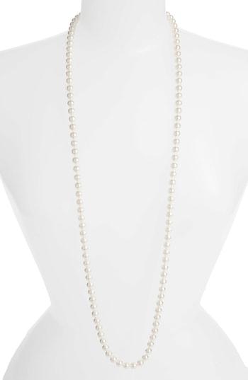Women's Nadri Simulated Pearl Long Necklace