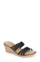 Women's Tuscany By Easy Street Pilato Strappy Wedge Sandal