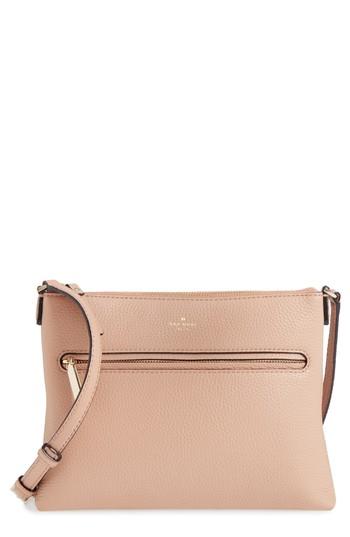 Kate Spade New York Hopkins Street - Gabriele Leather Crossbody Bag - Brown