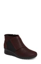 Women's Clarks Caddell Rush Bootie N - Burgundy