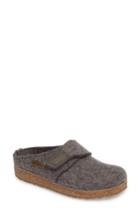 Women's Haflinger Grizzly Journey Clog Slipper Us / 37eu - Grey