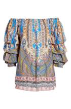 Women's Kas New York Requena Peasant Blouse