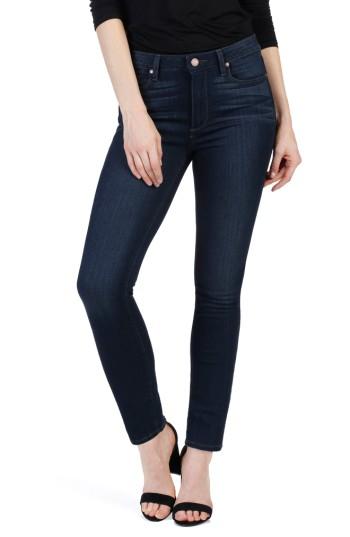 Women's Paige Transcend - Skyline Skinny Jeans - Blue