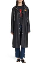 Women's Proenza Schouler Pswl Longline Raincoat - Black