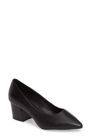 Women's Grey City Ally Pointy-toe Pump .5 M - Black