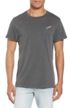 Men's Frame Classic Fit Logo Embroidered Pocket T-shirt - Black