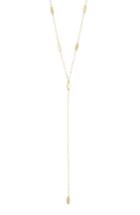 Women's Lana Jewelry Bond Long Ombre Marquis Lariat Necklace